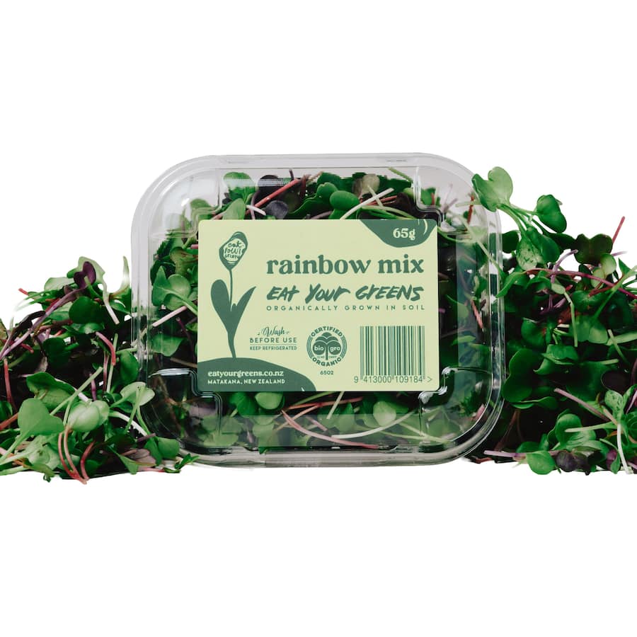Eat Your Greens Sprouts Rainbow Mix Microgreens