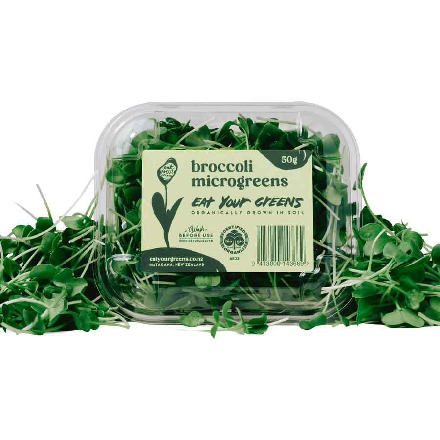 Eat Your Greens Broccoli Microgreens