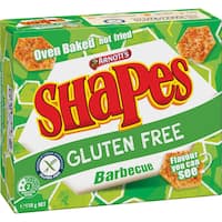 Arnotts Shapes Crackers Gluten Free Barbecue