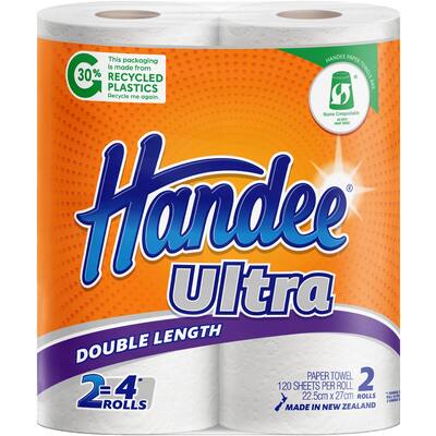 handee paper towels double length