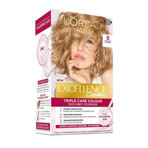 Loreal Excellence Hair Colour Blonde 8