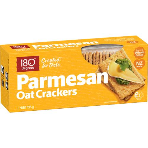 180 Degrees Crackers Parmesan Oat