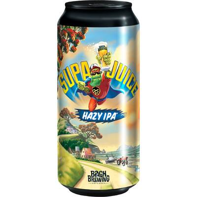 bach brewing supajuice craft beer hazy ipa