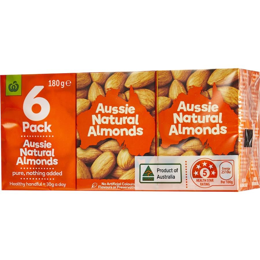 Woolworths Almonds Natural