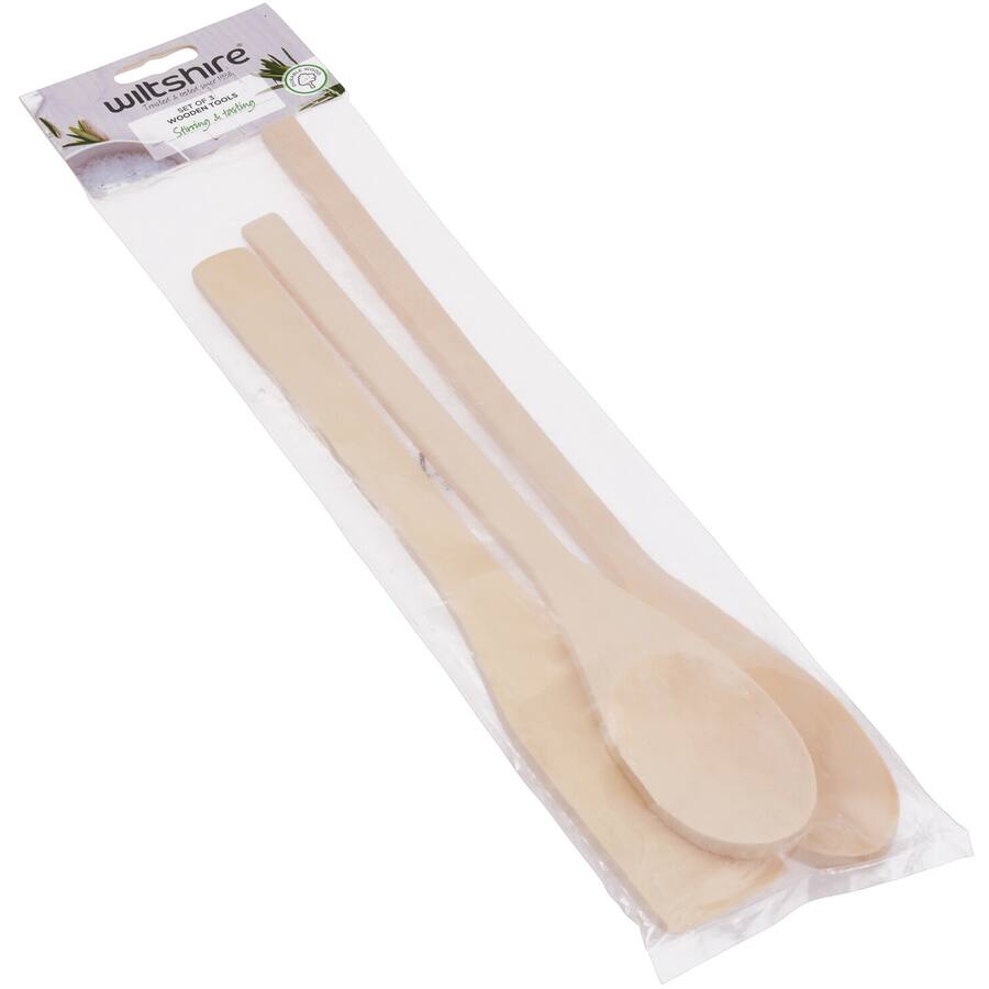 Wiltshire Wooden Spoons Set Of 3