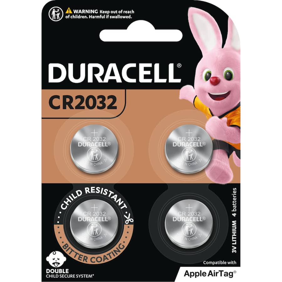 Duracell Batteries 3V Lithium Cr2032