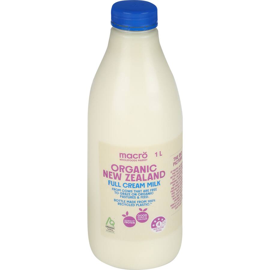 Macro Milk Standard Organic Full Cream