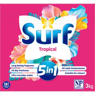 Laundry powder 5 in 1 tropical