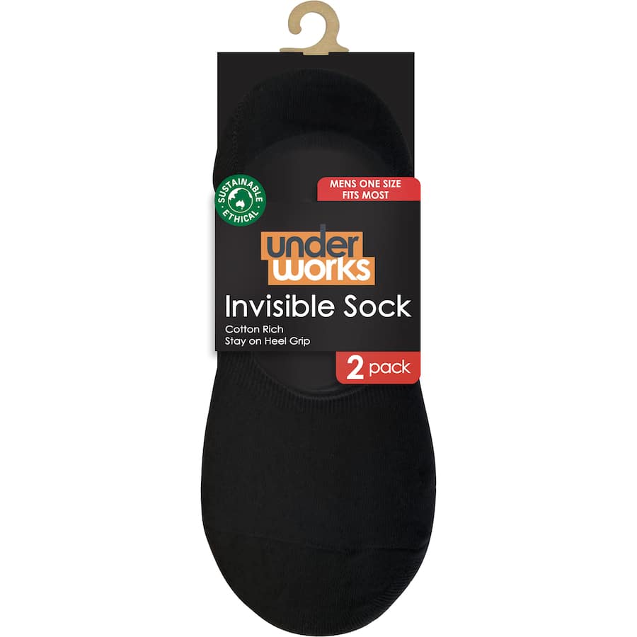 Underworks Invisible Socks Men