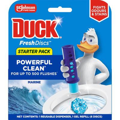 duck fresh toilet discs marine
