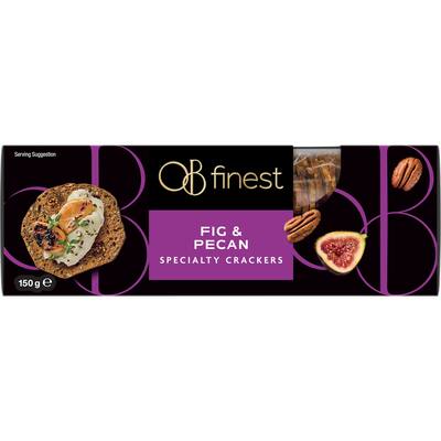 ob finest crackers fig & pecan
