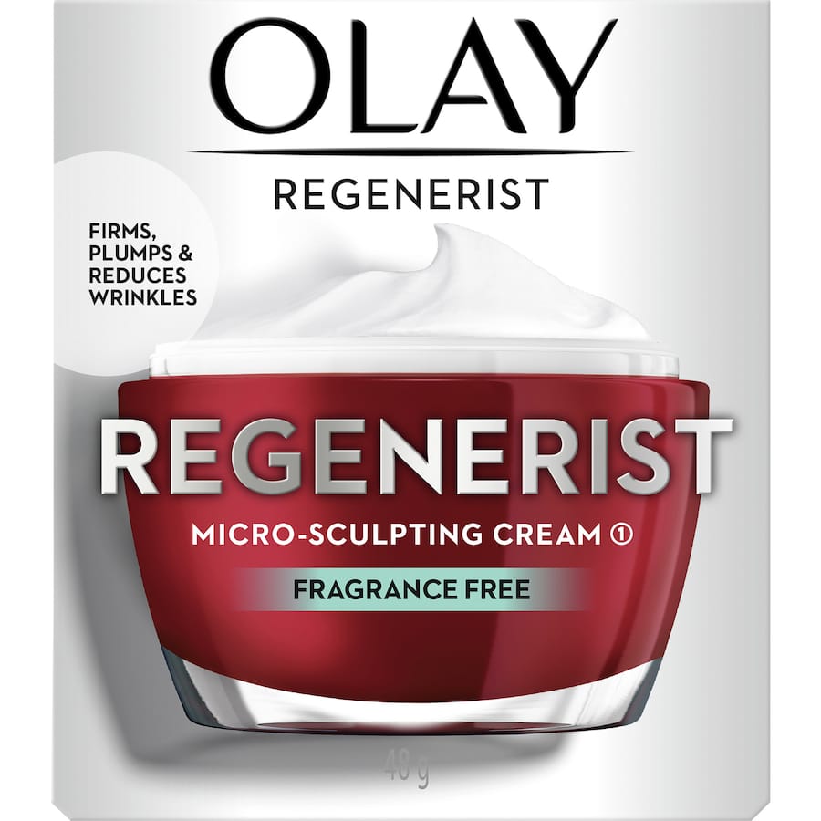 Olay Regenerist Microsculpting Face Cream Moisturiser Fragrance Free