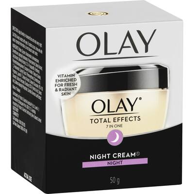 olay total effects night face cream moisturiser 
