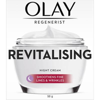 olay regenerist revitalising night face cream moisturiser 