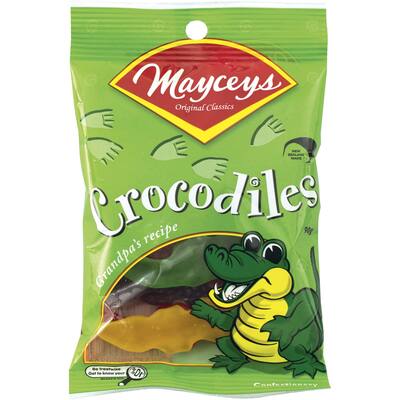 mayceys jelly sweets crocodiles
