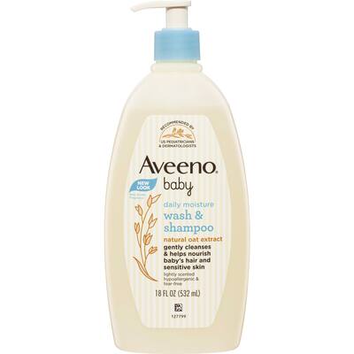 aveeno baby wash & shampoo 