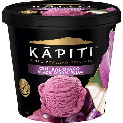 kapiti ice cream black doris plum