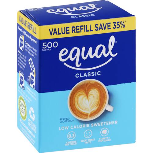 Equal Sugar Substitute Tablets Refill