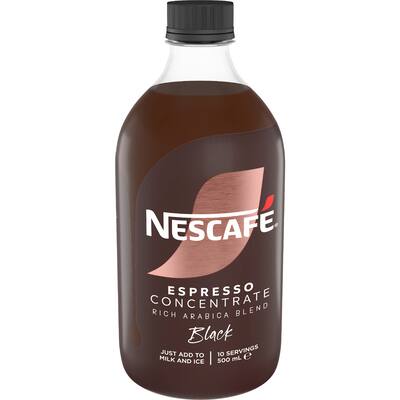 nescafé espresso coffee concentrate black