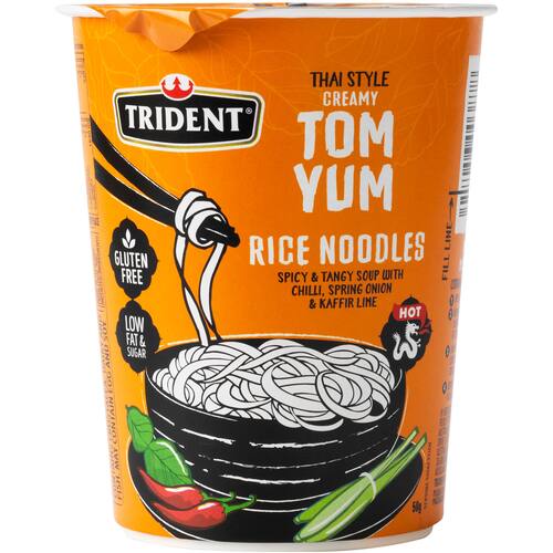 Trident Rice Noodles Tom Yum Cup