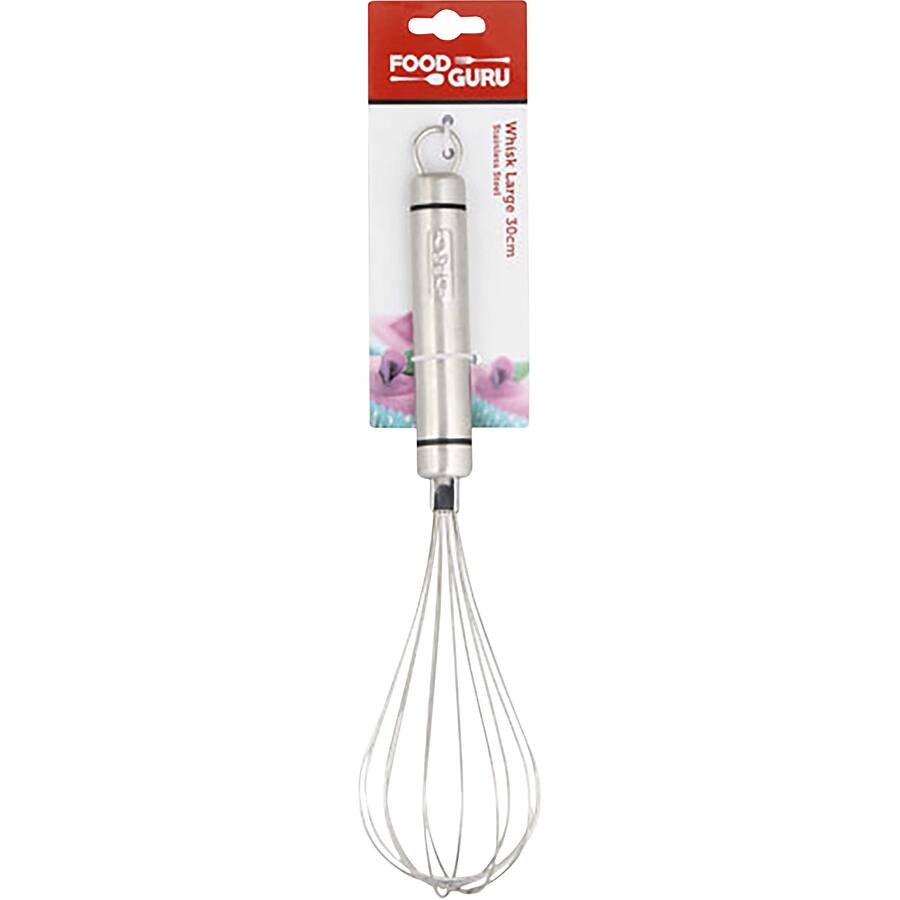 Food Guru Whisk Stainless Steel Large