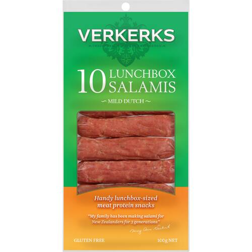 Verkerks Lunchbox Salami Sticks Mild Dutch