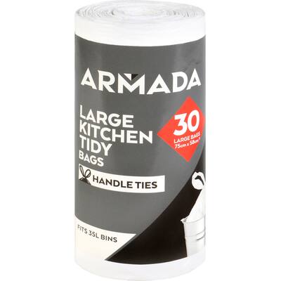 armada kitchen tidy bags large