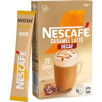 Nescafé Caramel Latte Decaf Coffee Sachets