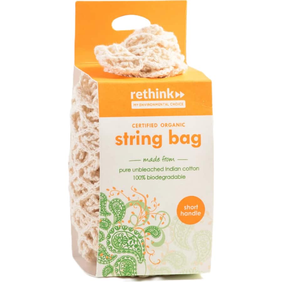 Rethink Reusable Shopping Bag String Bag Short Handle