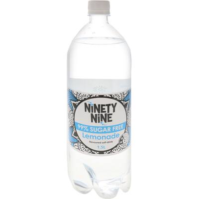 ninety nine lemonade 99% sugar free
