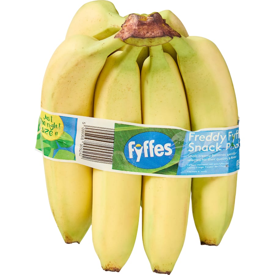 Fresh Fruit Bananas Snack Pack