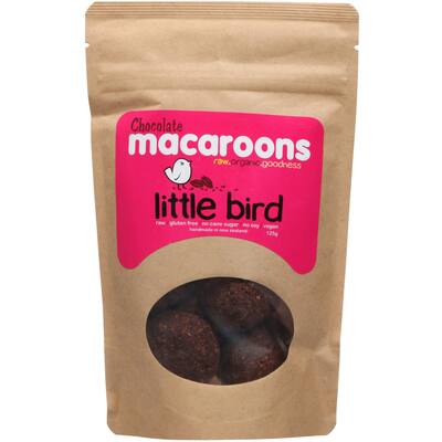 little bird macaroons chocolate