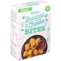 leader snack bites broccoli & cheese