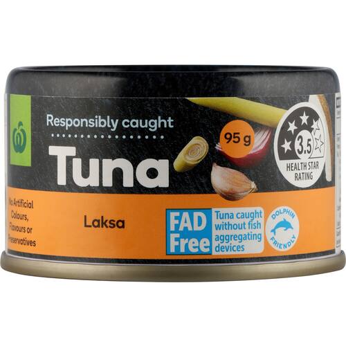 Woolworths Tuna Laksa 95g bunch