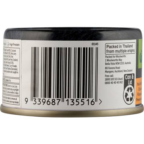 Woolworths Tuna Laksa 95g bunch