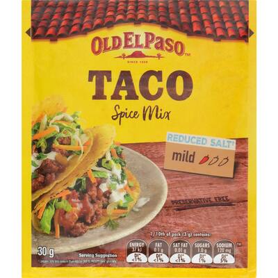old el paso spice mix sweet paprika & tomato