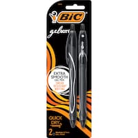Bic Gelocity Pens Quick Dry Black