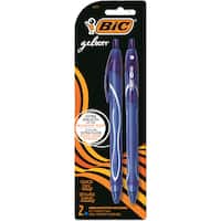 bic gelocity pens blue