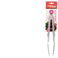 Food Guru Tongs Stainless Steel With Soft Grip