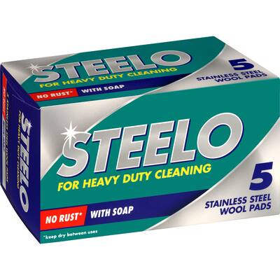Stainless soap pads no rust