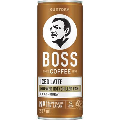 boss iced coffee latte