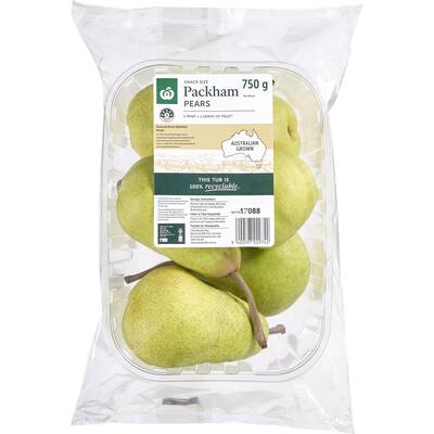 fresh fruit pears packham