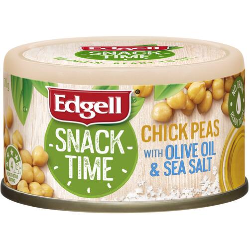Edgell Snack Time Chickpeas With Sea Salt