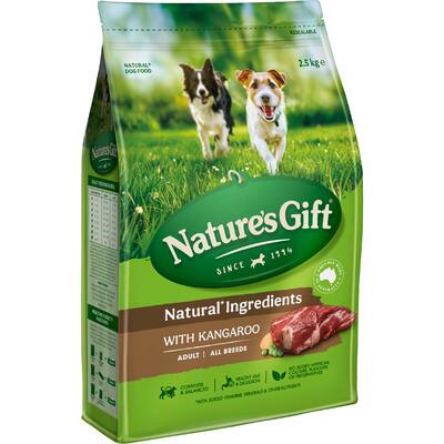 natures gift sustain dry dog food kangaroo
