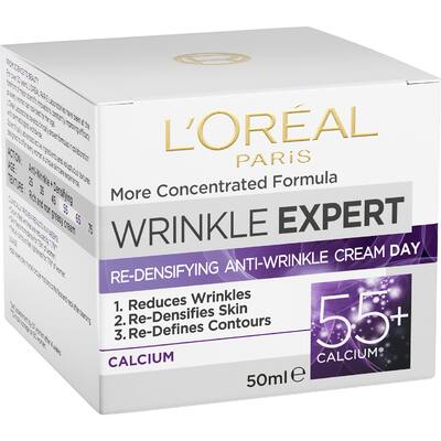 loreal paris expert anti-wrinkle cream redensifying day cream 55+