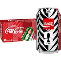 Coca-Cola Soft Drink Cans (8x330ml)