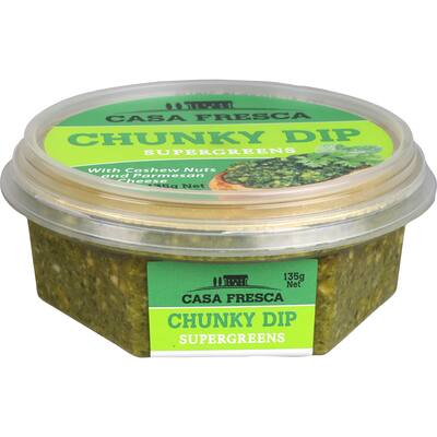 casa fresca dip chunky supergreens