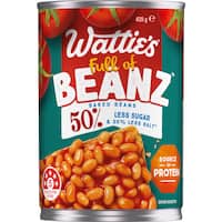 Wattie's Baked Beans 50% Less Added Sugar (420G)