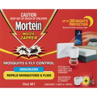Mortein Peaceful Nights Insect Repellent Plug In Mosquitos & Flies