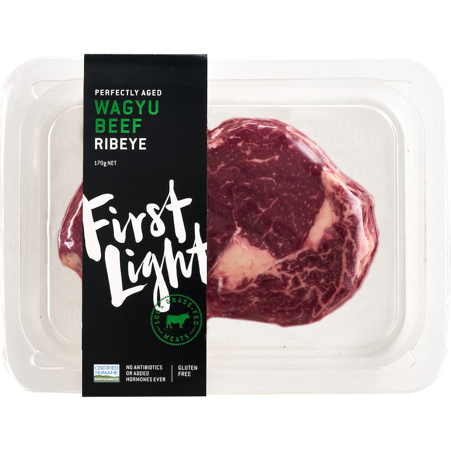 First Light Wagyu Beef Top Sirloin Steak, Pack Thrive